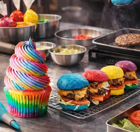 Junior Şefler - Rainbow Burger & Cupcakes 25 Haziran