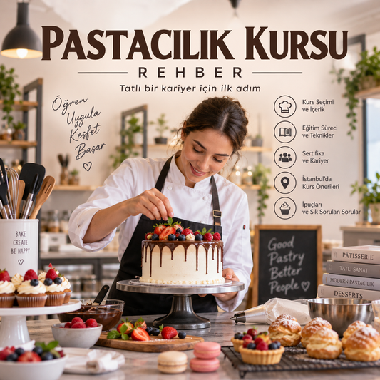 Pastacılık Kursu İstanbul: 2026 Kapsamlı Rehber