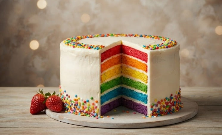 Junior Şefler - Gökkuşağı Pasta / Rainbow Cake 19 Eylül